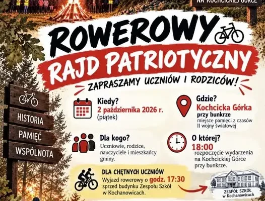 Patriotyczny Rajd Rowerowy do bunkra na Kochcickiej Górce – 2 października