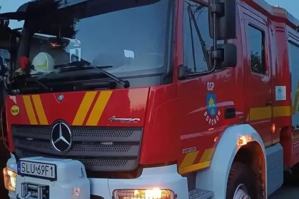 Hołd dla strażaków z JRG Nisko, którzy zginęli podczas pożaru magazynu