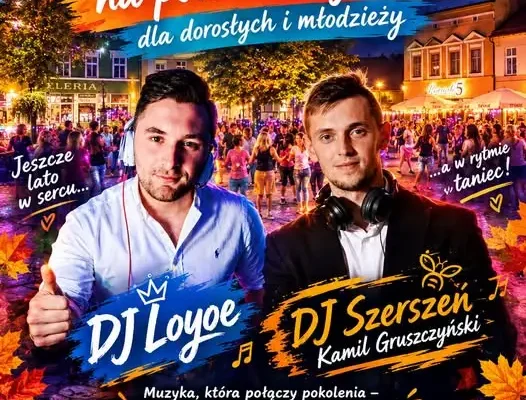 Potańcówka na powitanie jesieni w Lublińcu – 4 października na Rynku Miejskim