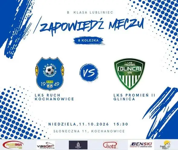 Weekendowe mecze w Kochanowicach – kibice zaproszeni na trybuny