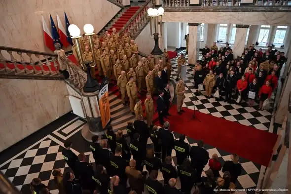 Młodzi druhowie z województwa śląskiego nagrodzeni za budowanie odporności społecznej