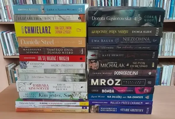Nowe książki w bibliotekach gminy Ciasna dzięki dotacji z Ministerstwa Kultury