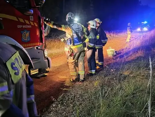 Poszukiwania zaginionego mężczyzny w rejonie Dąbrowy Wielkiej zakończone sukcesem