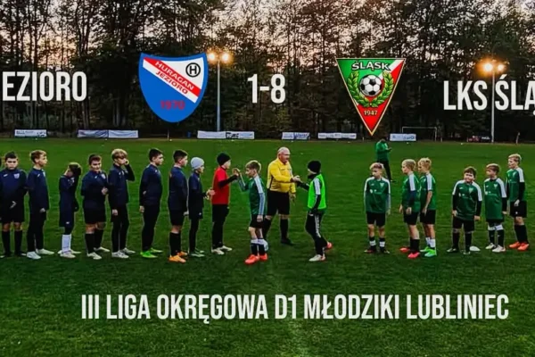 Młodziki Śląska Koszęcin wygrywają 8:1 z Huraganem Jezioro