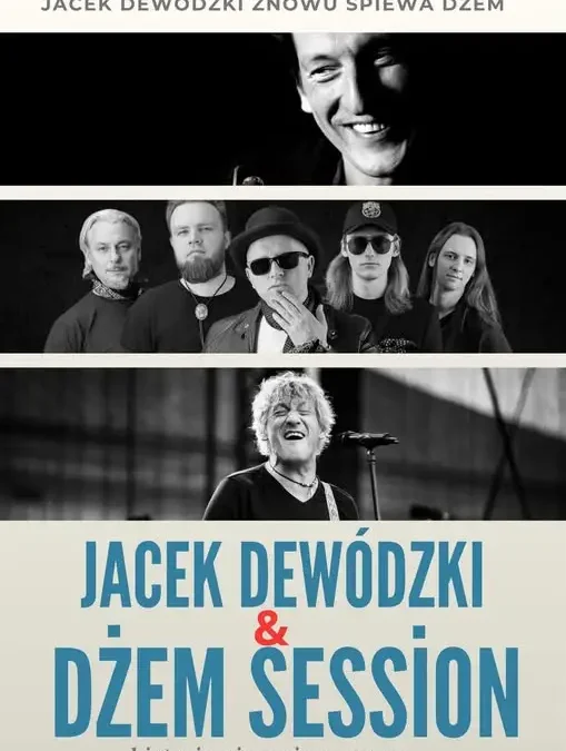 Jacek Dewódzki z Dżem Session wystąpi w Lublińcu – koncert 29 października
