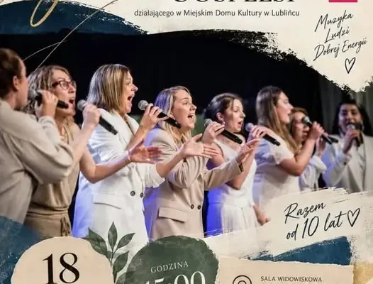 Jubileusz 10-lecia zespołu Gospelsi – koncert w MDK Lubliniec już w niedzielę