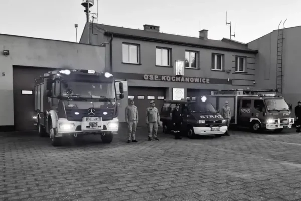 Hołd dla strażaków z Niska – syreny i światła ku pamięci poległych