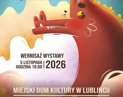 Wernisaż „W krainie koloru” Krzysztofa Stręciocha w MDK Lubliniec