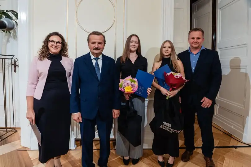Młode sportsmenki z Koszęcina nagrodzone podczas gali Dnia Profilaktyki Zdrowia