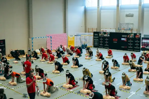 Kiełczów: 300 osób pobiło rekord Polski w RKO z technologią VR